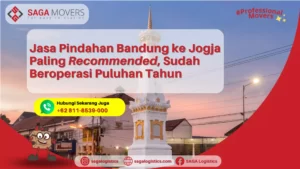 Jasa pindahan Bandung ke Jogja