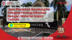 Jasa Pindahan Bandung ke Pangkalpinang